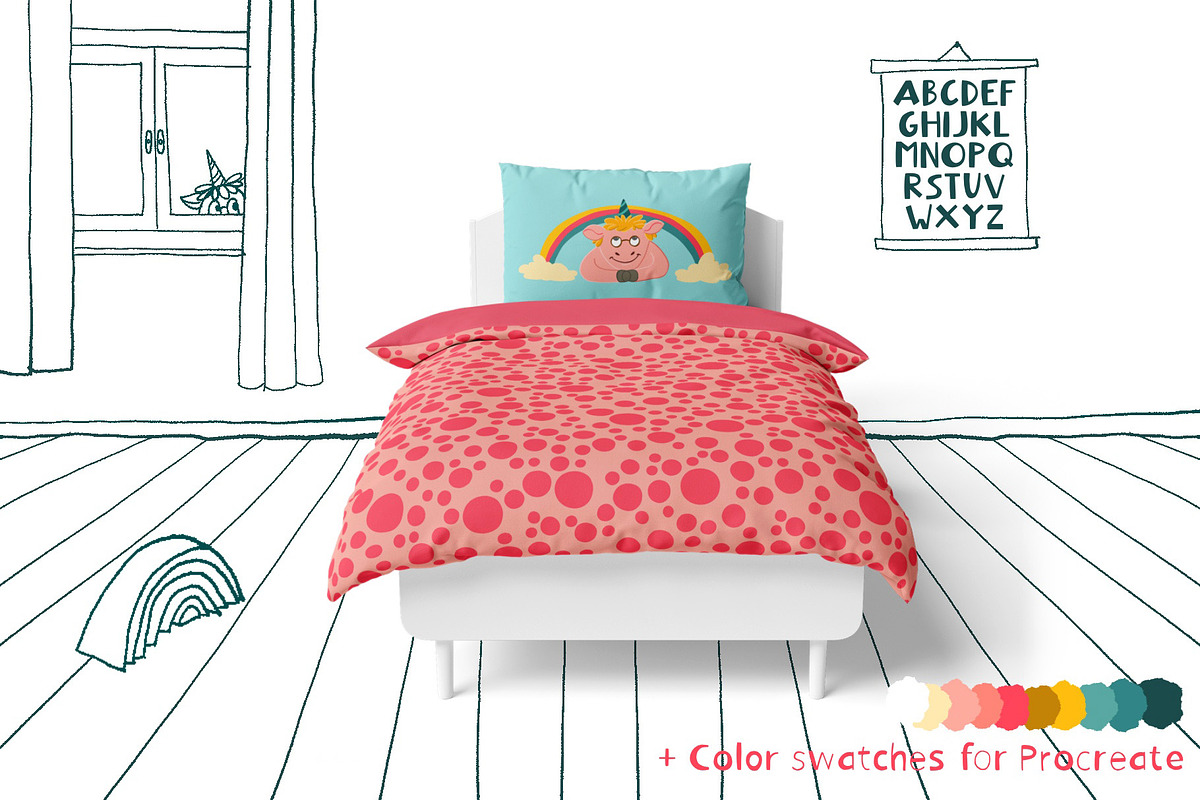 Happy Rainbow illustrations & more, a Decorative Illustration by LAFOLO (Photo 4 of 8)