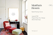 Martha's Styled Art Print Mockup 06, a Household Mockup by The Wall Art Mockup Shop (Thumbnail 1 of 3)