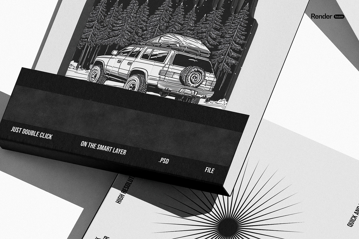Matches Mockup Set, a Packaging Mockup by Renderteam (Photo 8 of 12)