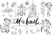 Nautical Beach Doodles, an Object Illustration by KaramfilaS (Thumbnail 1 of 6)