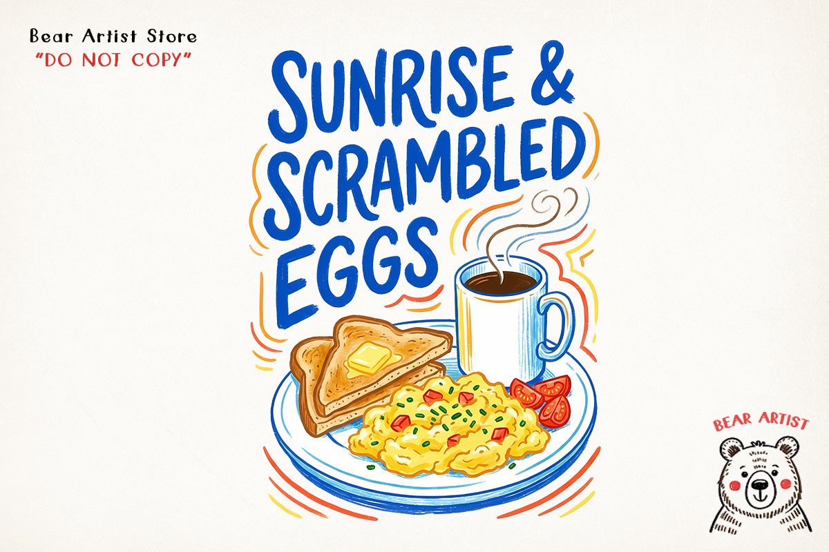 Breakfast Club, PNG Bundle, an Illustration by GlitterCraft (Photo 38 of 41)