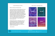 You Are Loved Church Bulletin Shell, a Flyer Template by IFBdesign (Thumbnail 4 of 5)