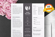 Resume/CV Bundle | 200+ for $29, a Resume Template by ResumeInventor (Thumbnail 86 of 207)