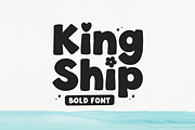 King Ship - Handwritten Bold Font, a Handwritten Font by Jozoor (Thumbnail 1 of 8)