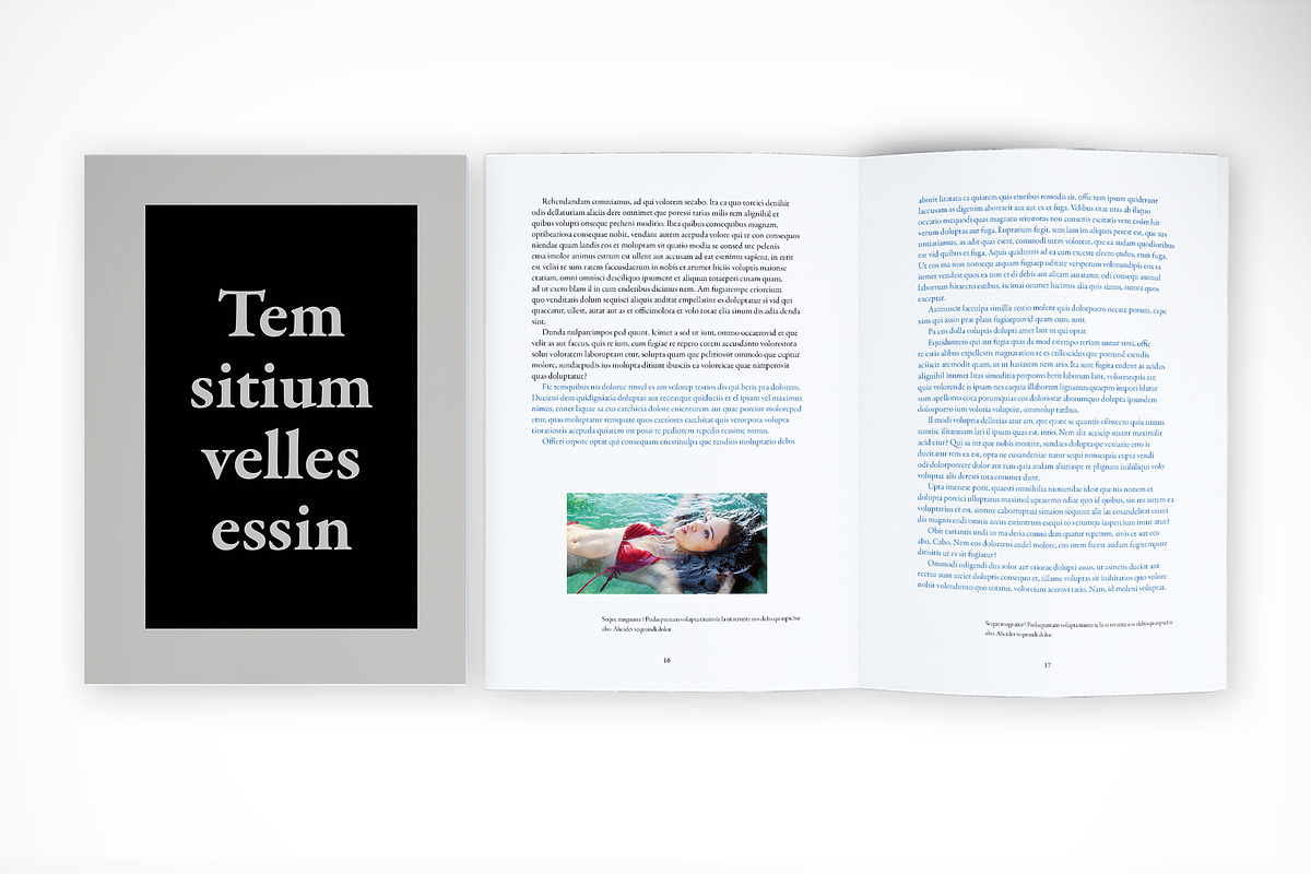 Clean Editorial Brochure Layout preview 5