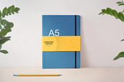 Classic Notebook Mockup Set - A5, a Print Template by Rafael Oliveira (Thumbnail 4 of 7)