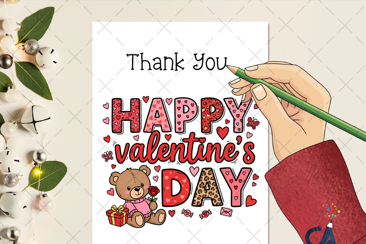 Happy Valentine's Day Png, an Illustration by Creative Art (Photo 4 of 6)