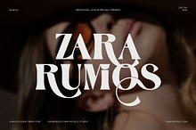 Zara Rumios Stylish Serif Font