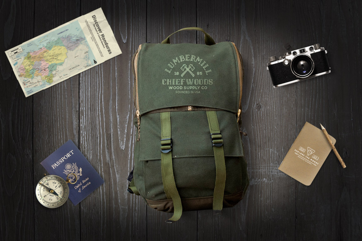 Adventure Logo Backpack, a Branding & Logo Template by Jeremy Mura (Photo 5 of 6)