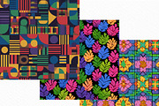Colored Composition Pattern, an Illustration by Craft Nest (Thumbnail 3 of 6)