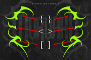 Morvakh - Death Metal Font, a Symbol Font by Masyafi Studio (Thumbnail 4 of 9)
