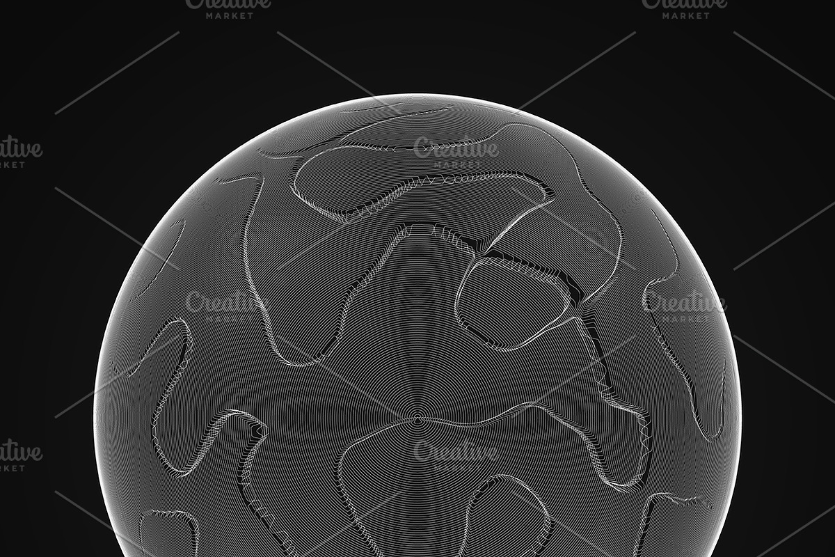 Ultra Thin Spheres 2, an Object Graphic by GarryKillian (Photo 7 of 12)
