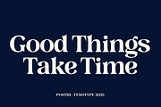Postre -Stylish Serif, a Serif Font by Fenotype (Thumbnail 8 of 16)