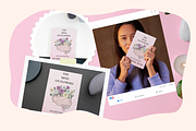 Premade Book Cover Minimalist Design, a Print Template by Little Creative Scribbles (Thumbnail 7 of 9)