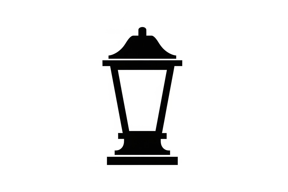 Vintage Street Lantern Silhouette Bu, an Illustration by hafijul (Photo 40 of 51)