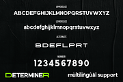 Determiner, a Sans Serif Font by Fachranheit Studio (Thumbnail 9 of 10)