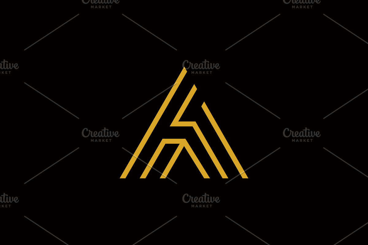 simple elegant modern letter A logo, a Branding & Logo Template by Rasagama Studio