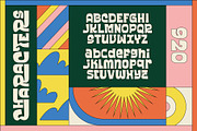 Kosnat Trunks Retro Display Typeface, a Sans Serif Font by alit design (Thumbnail 3 of 20)