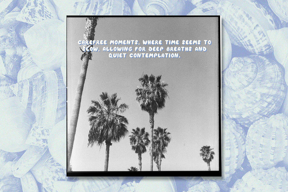 Lagoon Lush Bold Handmade Font, a Handwritten Font by Lidberia (Photo 2 of 9)