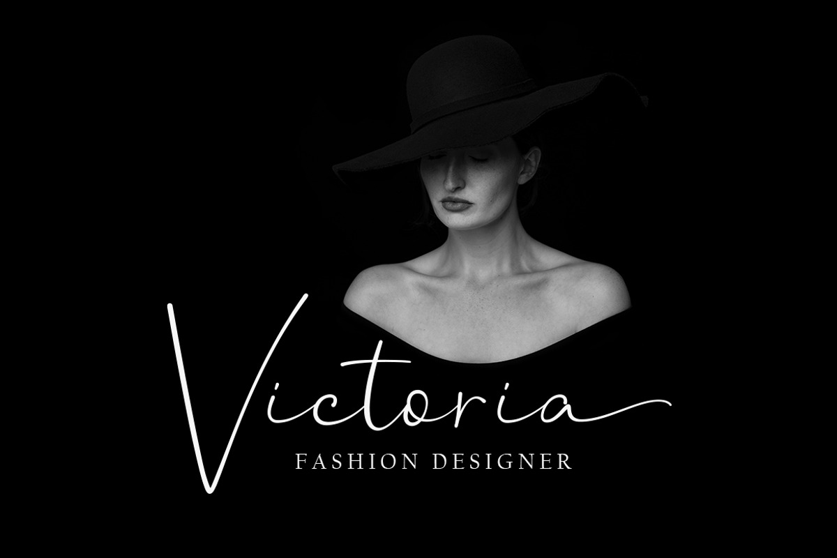 Hanston | Signature Font preview 3