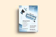 Job Hiring Flyer Template, a Print Template by Sharifull11 (Thumbnail 2 of 3)