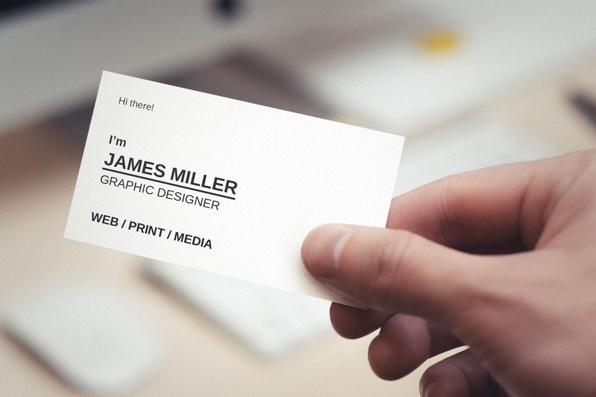 Simple Business Card - 39, a Business Card Template by ND Design (Photo 3 of 5)