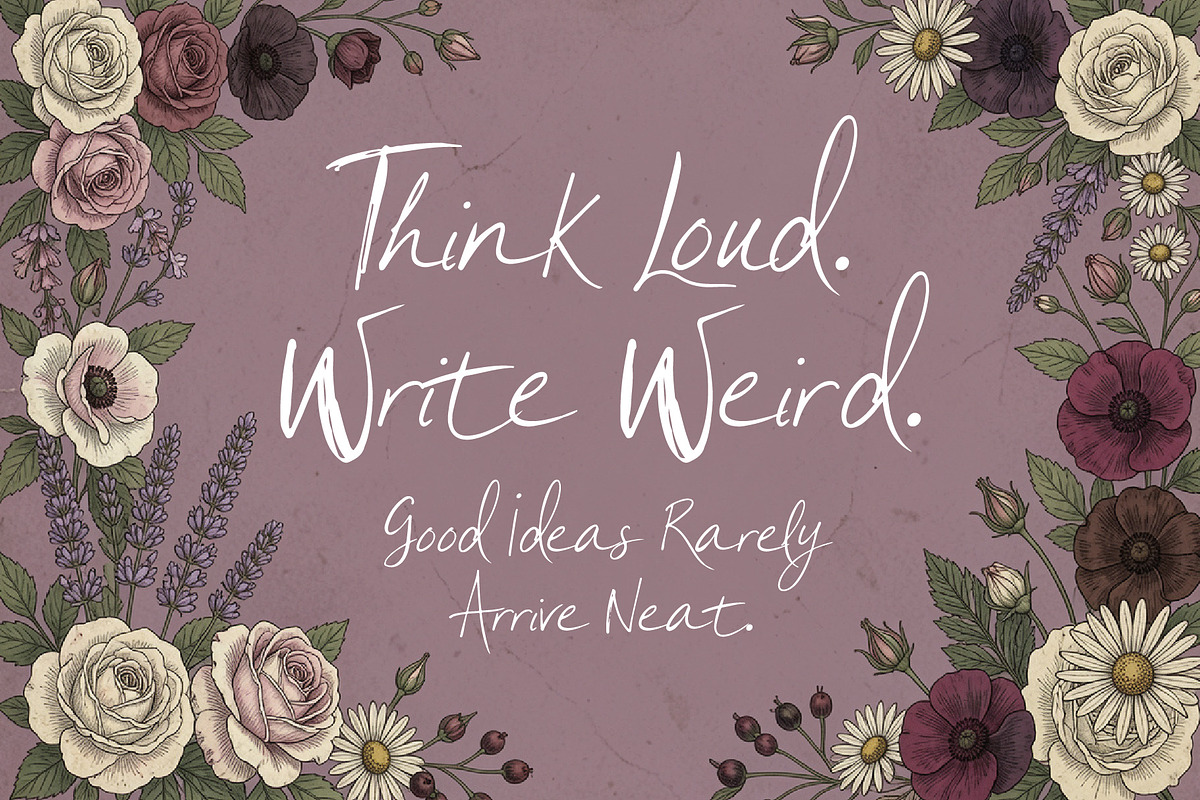 Quick Wrockers - the Ugly Notes, a Handwritten Font by HypeWorksCo (Photo 4 of 19)
