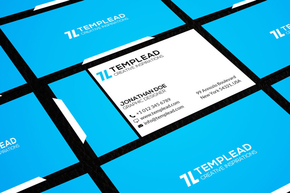 Corporate Business Card CM108, a Business Card Template by annozio (Photo 4 of 4)