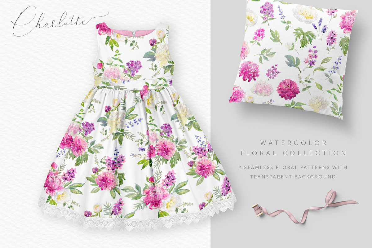 Charlotte. Watercolor collection, an Illustration by OJardin (Photo 6 of 7)