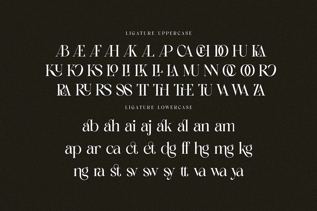 Rolandie Romantic Serif, a Serif Font by Cruzine (Photo 7 of 8)