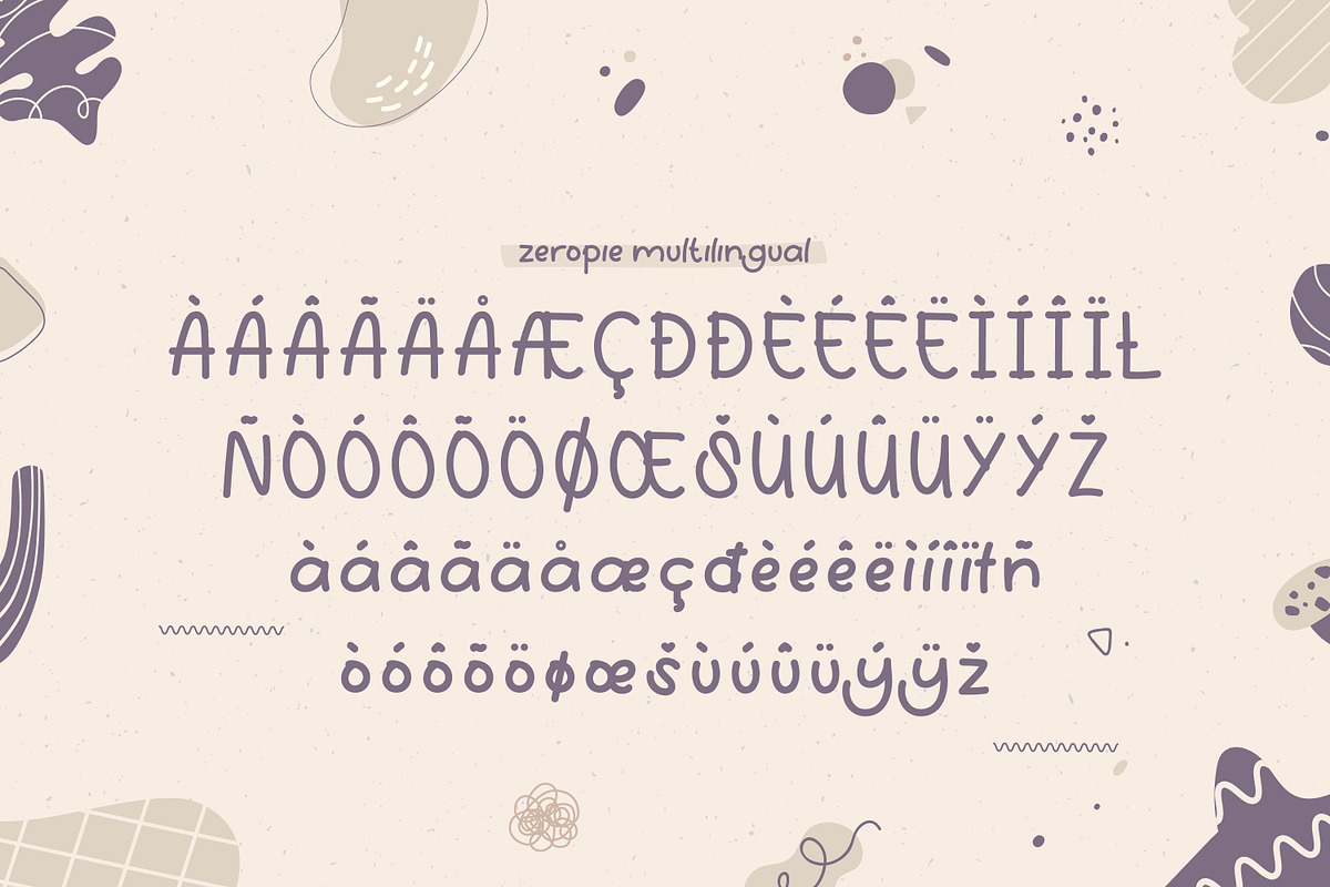 Zeropie Handwritten Font, a Handwritten Font by infernostudio3 (Photo 11 of 12)