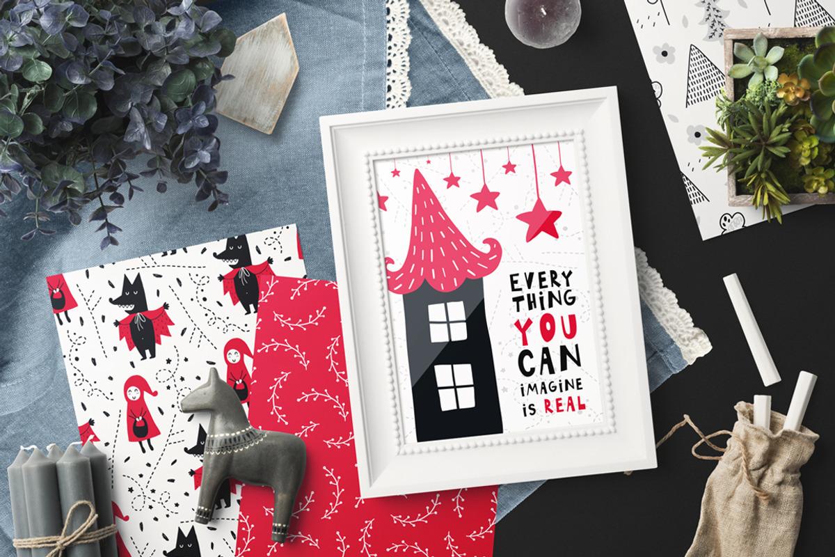 Fairytale Time - Clipart Collection, a Decorative Illustration by Velliniki (Photo 8 of 8)
