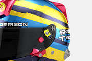 Helmet Mockup - 4 views, a Merchandise Mockup by Illusiongraphic (Thumbnail 17 of 18)