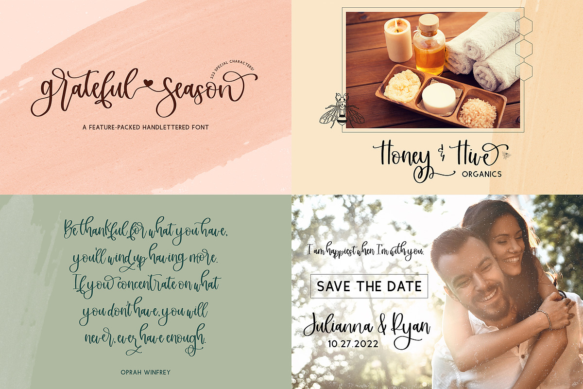 The Wedding Font Bundle, a Handwritten Font by Beck McCormick (Photo 17 of 17)