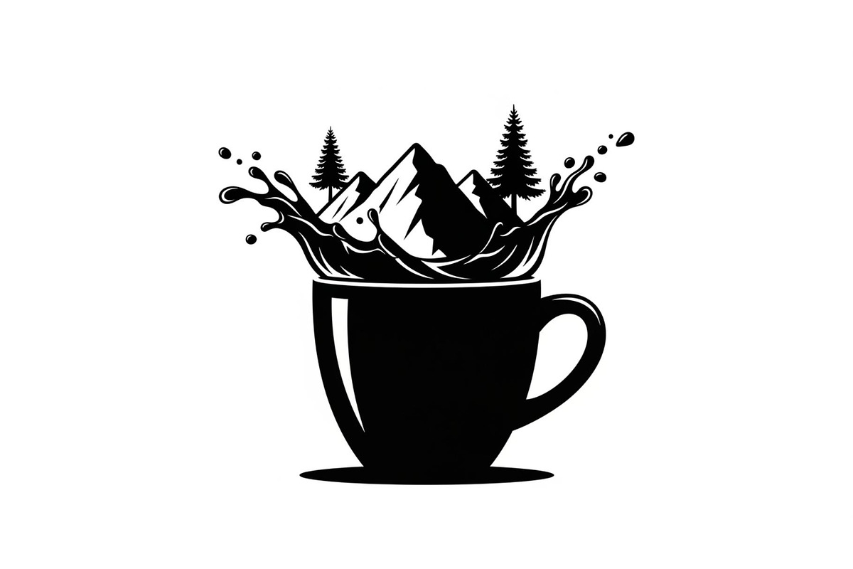 Mountain Coffee Cup Design Bundle, an Illustration by yasushie (Photo 23 of 31)