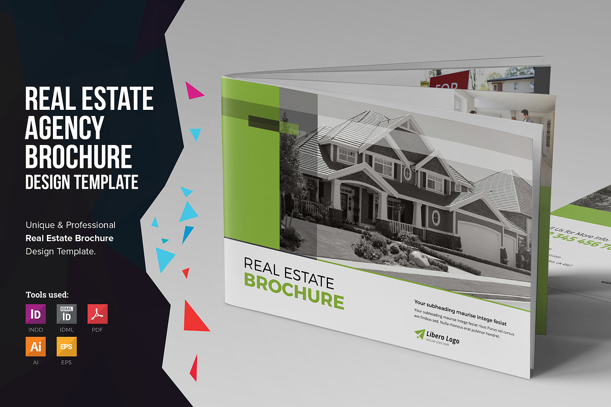 Real Estate Brochure v3, a Brochure Template by Miyaji75 (Photo 1 of 17)