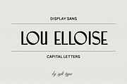 LOU ELLOISE Display Font, a Serif Font by Sylt Type (Thumbnail 2 of 11)