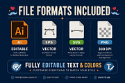 Happy Father’s Day Typography Bundle, an Object Graphic by ashek (Thumbnail 5 of 5)