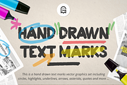 Hand Drawn Text Marks, an Object Graphic by Graphic Ghost (Thumbnail 1 of 5)