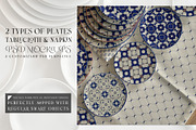 2 Types of Plates Tablecloth Napkin, a Household Mockup by mock-ups (Thumbnail 1 of 11)