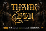 Arcanika Gothic Typeface, a Blackletter Font by alit design (Thumbnail 20 of 20)
