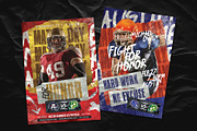 5 FOOTBALL Flyer Templates, a Flyer Template by Bornx Design (Thumbnail 2 of 6)
