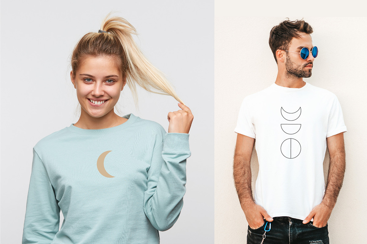 Moon Luna Phase SVG PNG Boho Icon, an Object Graphic by Imaginary Party (Photo 3 of 6)