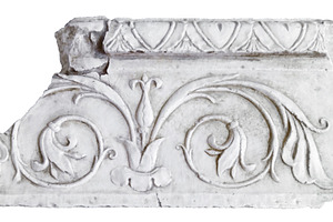 Roman decorative marble frieze, an Architecture Photo by DanFLCreativo