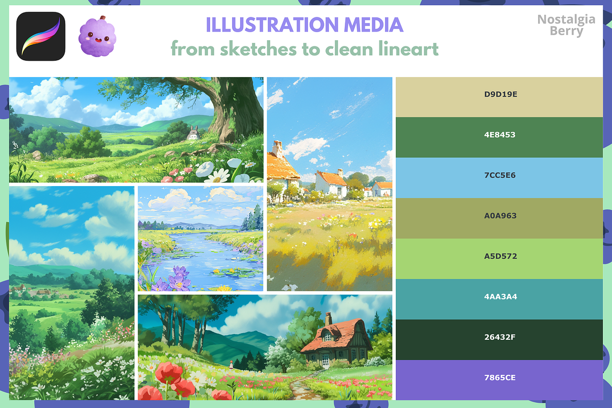Procreate Color Swatch Bundle, a Brush Add-On by Cozy Brushery (Photo 9 of 10)