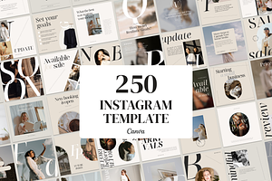 Instagram Aesthetic Canva, a Social Media Template by VeliusCreativeStudio