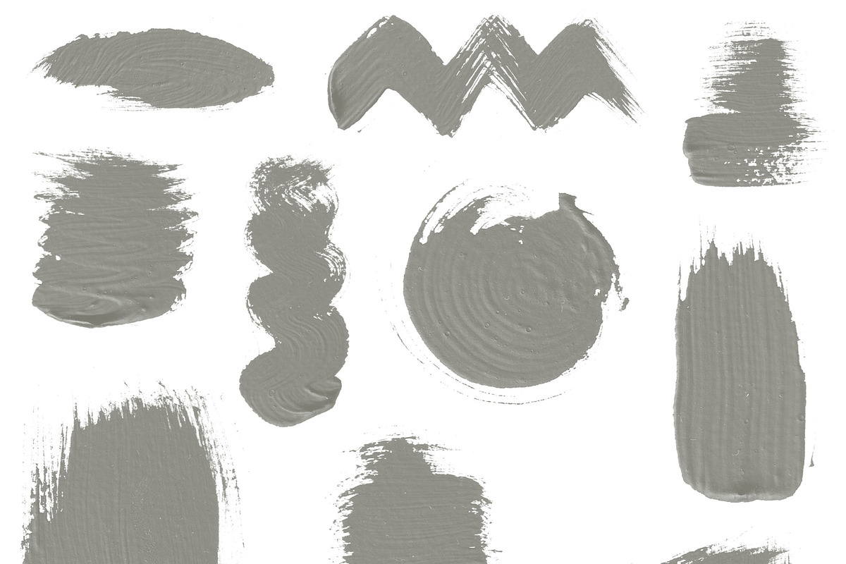32 Stamp brushes Photoshop/Procreate, a Brush Add-On by Andreen (Photo 5 of 6)
