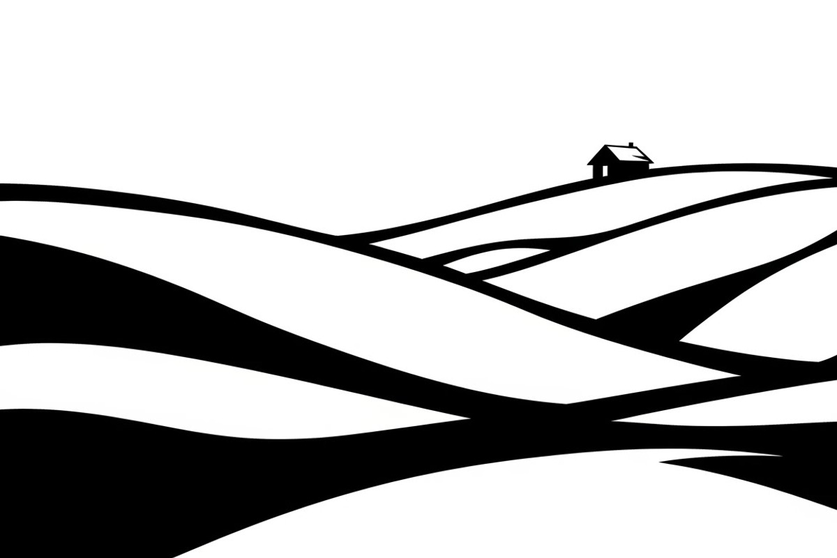 Winter Snow Silhouettes feature, an Illustration by Amazin_art (Photo 7 of 42)