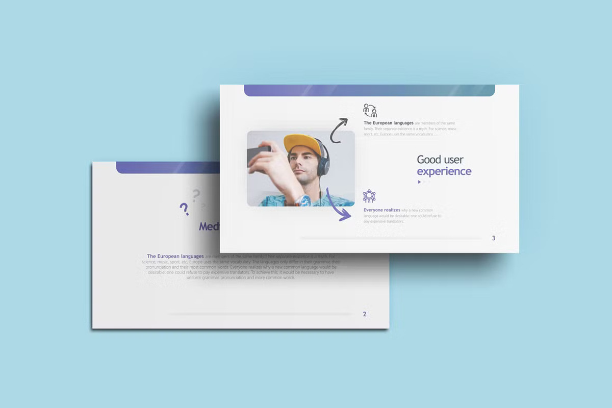 Metro Business Powerpoint Template, a Presentation Template by GearShift (Photo 5 of 8)