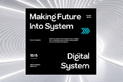 Future Geometric Sans Font - Ragonte, a Sans Serif Font by Say Studio (Thumbnail 5 of 10)